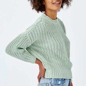 **SOLD** Babaa jumper woman no18 ice lagoon